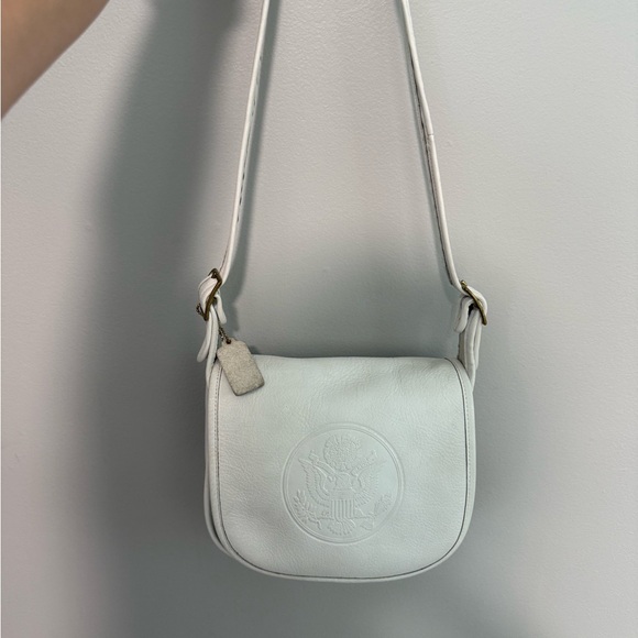 RARE UNICORN 🦄 Vintage Small Coach Federal Bag ERROR STAMP Bonnie Cashin Era - Picture 3 of 15